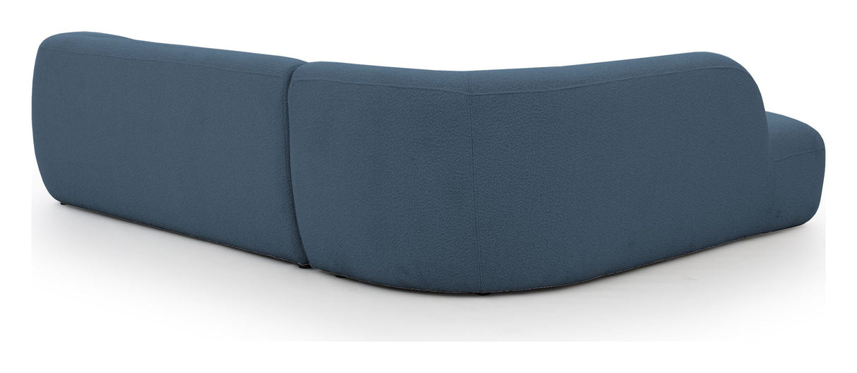 Rothschild 2.5-seater Sofa open left - Blue