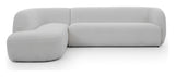 Rothschild 2.5-seater Sofa open left - Gray