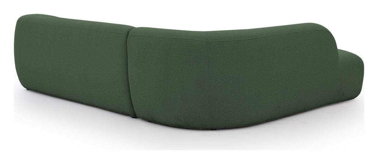 Rothschild 2.5-seater Sofa open left - Green