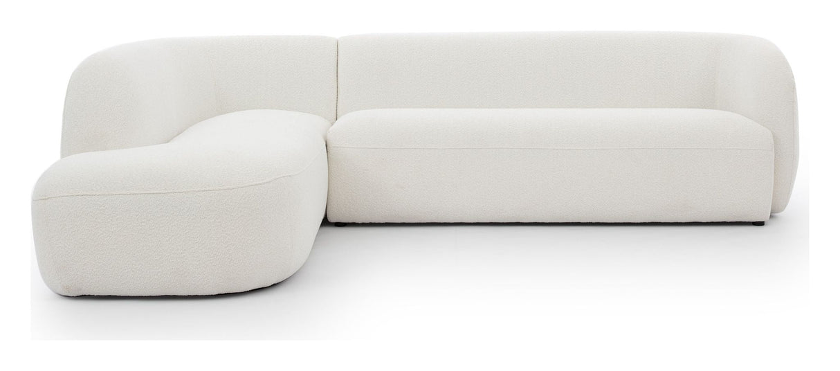 Rothschild 2.5-seater Sofa open left - Offwhite