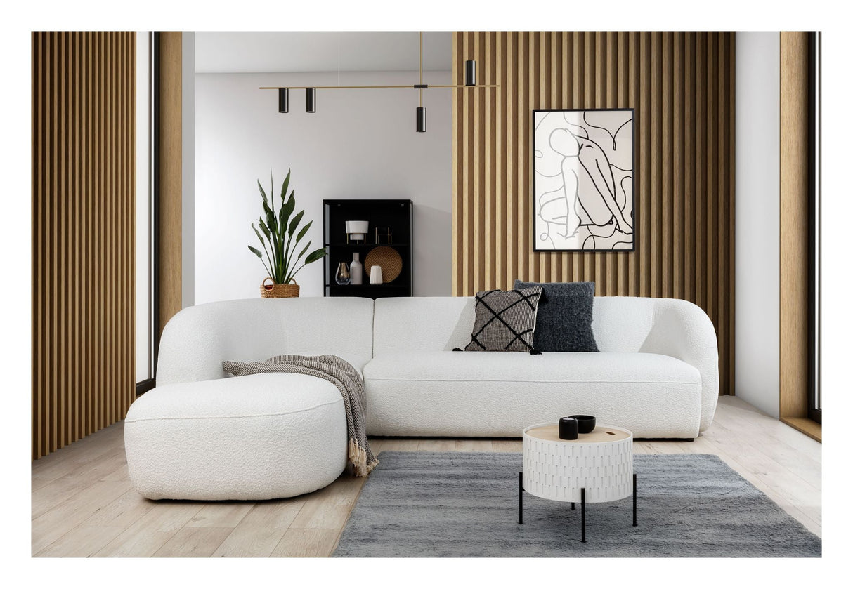 Rothschild 2.5-seater Sofa open left - Offwhite