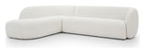 Rothschild 2.5-seater Sofa open left - Offwhite