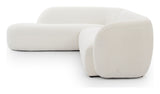 Rothschild 2.5-seater Sofa open left - Offwhite