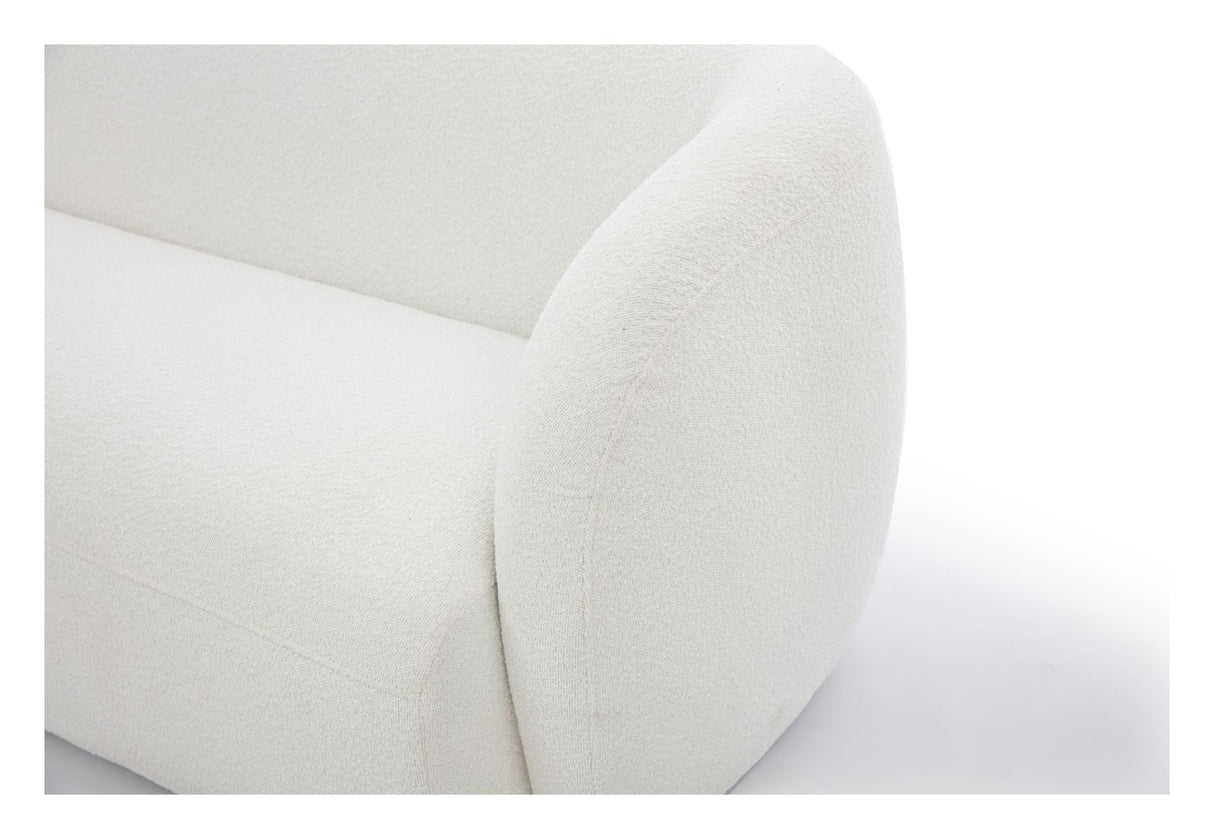 Rothschild 2.5-seater Sofa open left - Offwhite