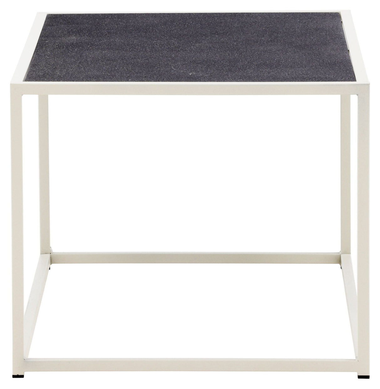 Siaton Coffee table for Garden, Beige steel, 60x110