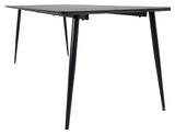 Silar Dining table 180x90 - Black melamine