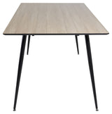 Silar Dining table, Wood-look, 180x90