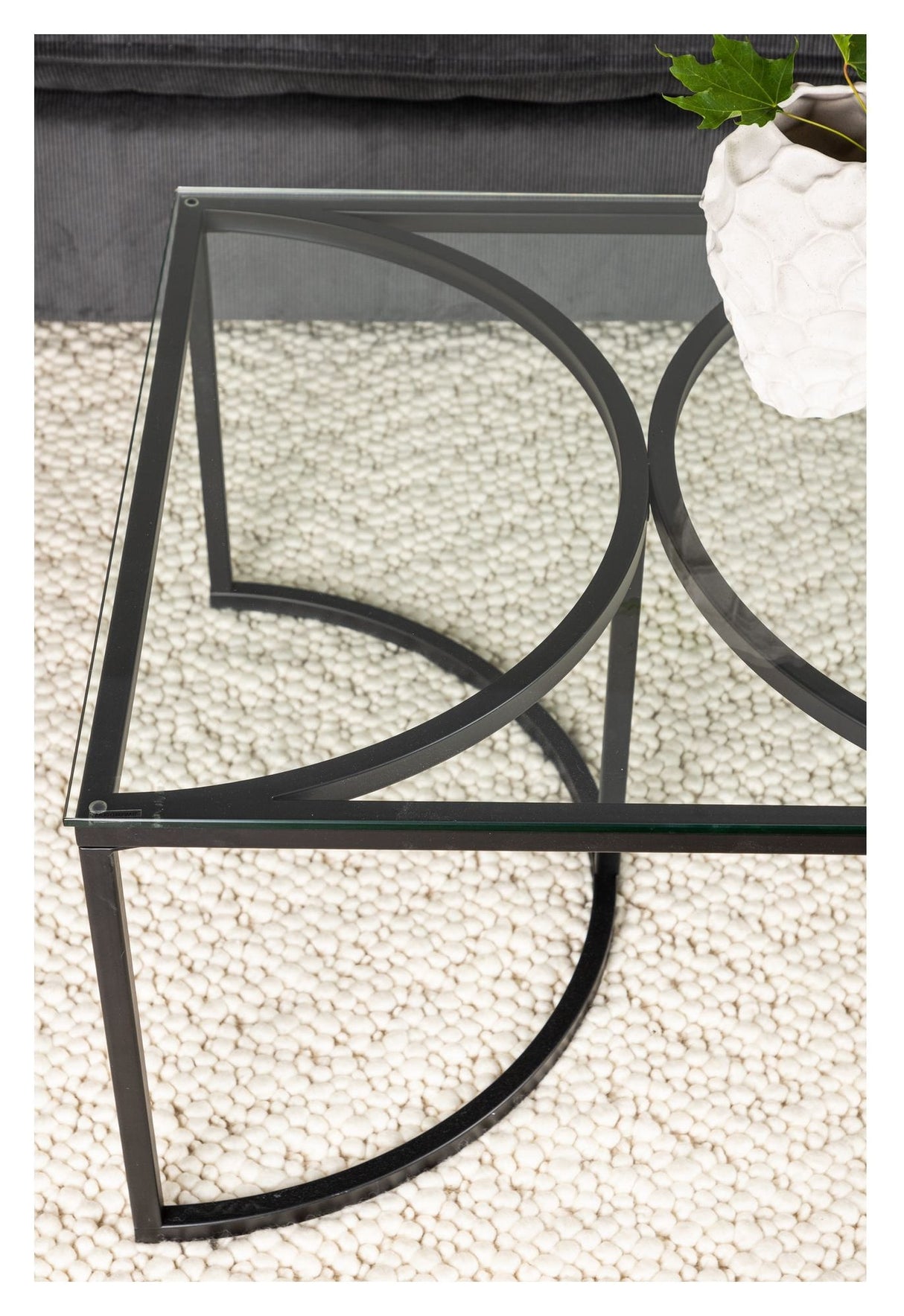 Skanör Coffee Table 70x140 - Black