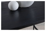 Skate Dining Table Oval, 200x90, Black