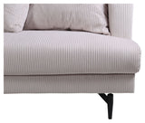 Sofia 3-pers. Sofa, Beige Velvet