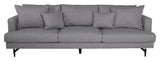 Sofia 3-pers. Sofa, Gray Fabric