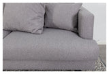 Sofia 3-pers. Sofa, Gray Fabric