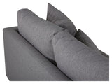 Sofia 3-pers. Sofa, Gray Fabric