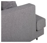 Sofia 3-pers. Sofa, Gray Fabric