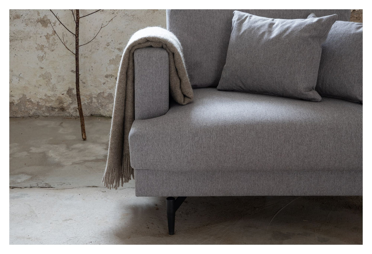 Sofia Armchair, Gray Fabric