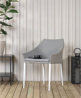 Spoga Garden Chair - White/Gray