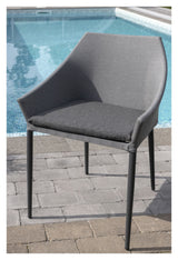 Spoga Garden Chair - Black/Gray