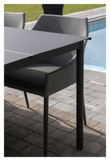 Spoga Garden Chair - Black/Gray