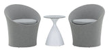 Spoga Lounge Set - White/Gray