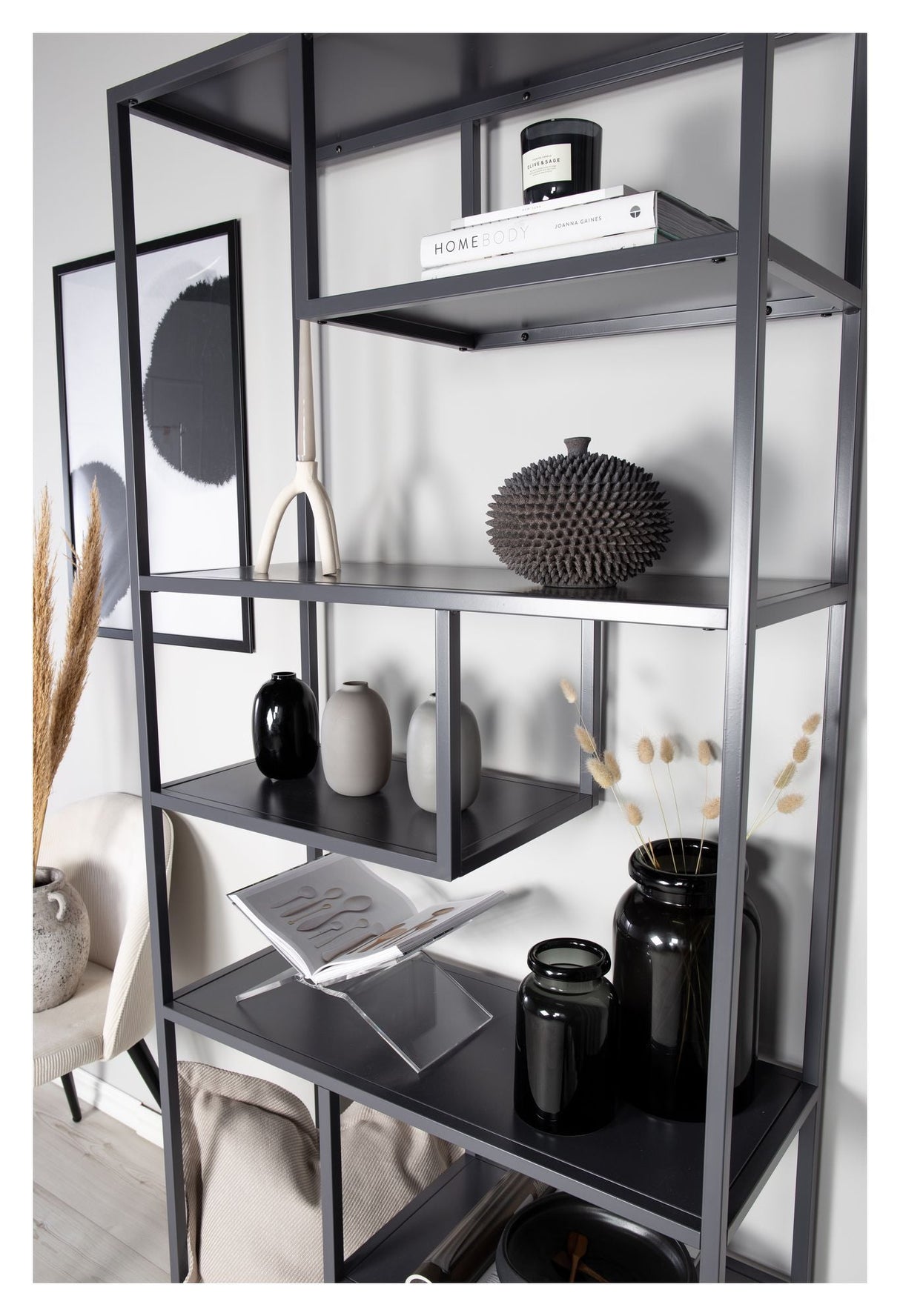 Steel, Shelf, Gray Metal