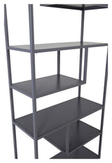 Steel, Shelf, Gray Metal