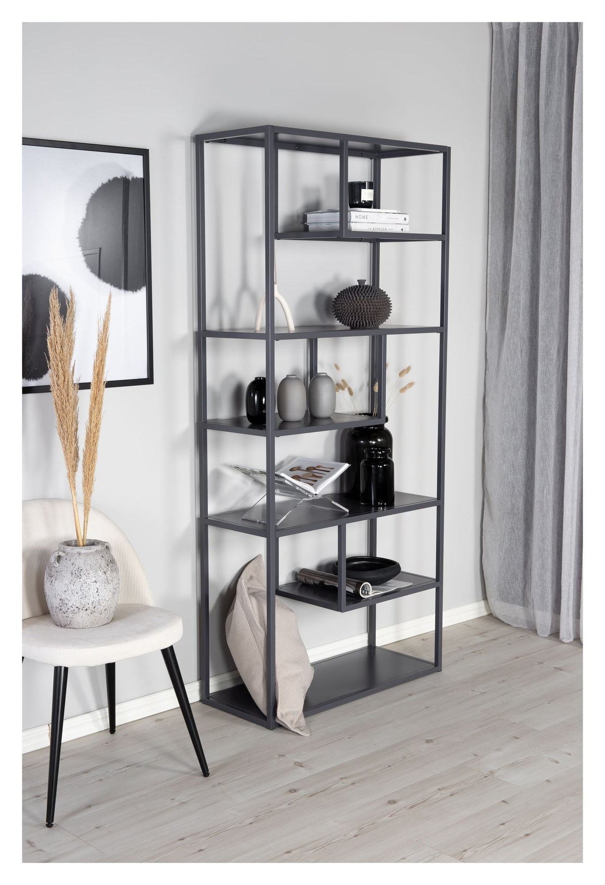 Steel, Shelf, Gray Metal