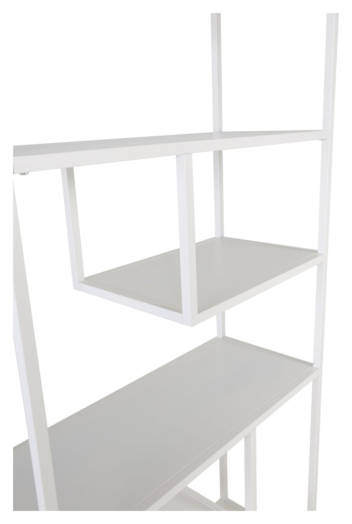 Steel, Shelf, White Metal