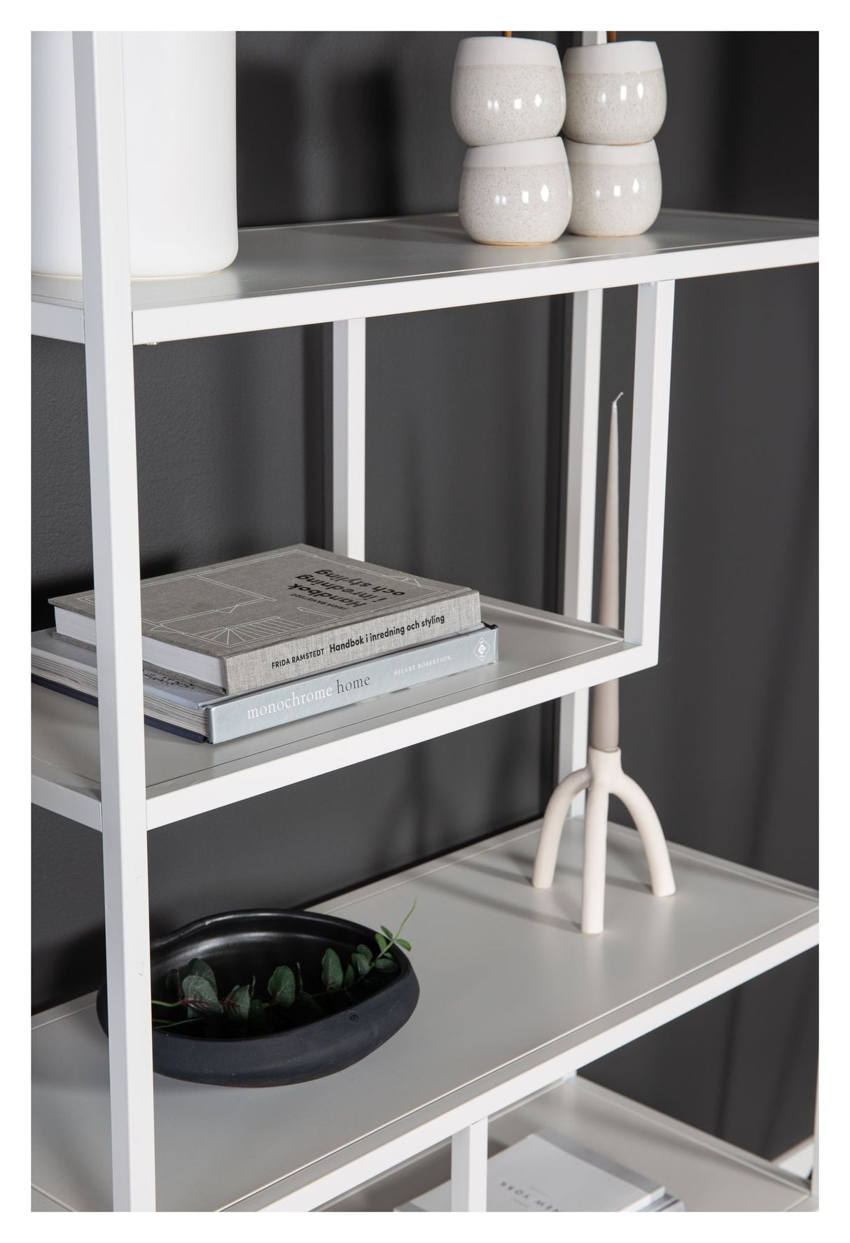 Steel, Shelf, White Metal