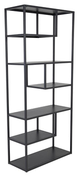 Steel, Shelf, Black metal