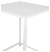 Staal, Side table, White metal