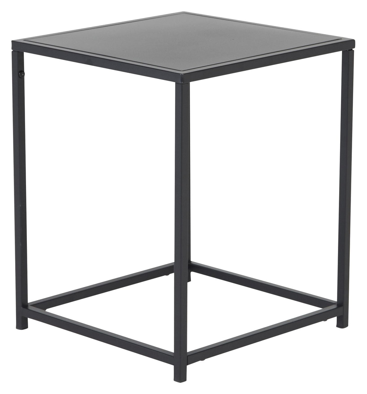 Staal, Side table, Black metal