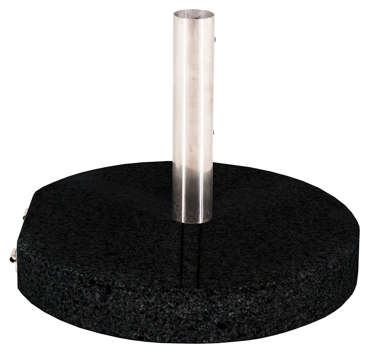 Stathera, Parasol foot round island, Granite/black