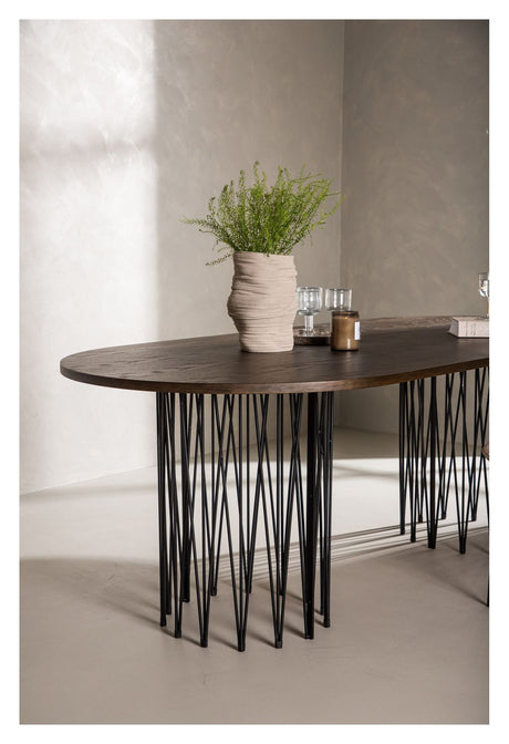 Stone Dining Table 100x220 - Mocca