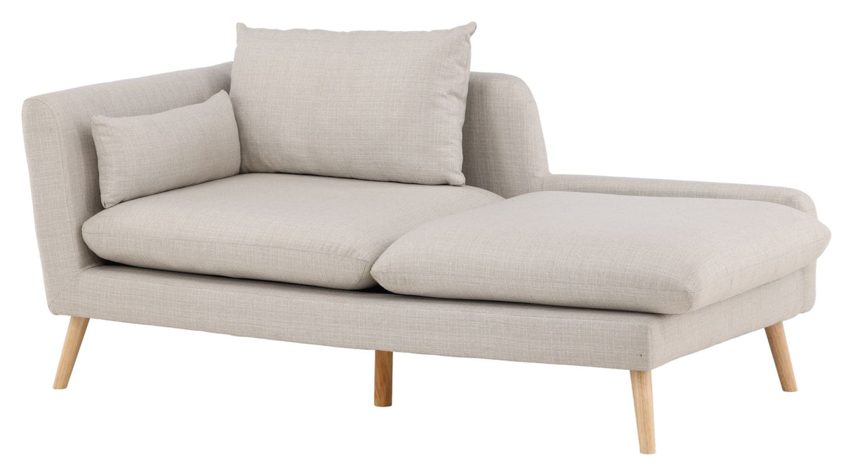 Tacoma Sofa, open end - Light gray