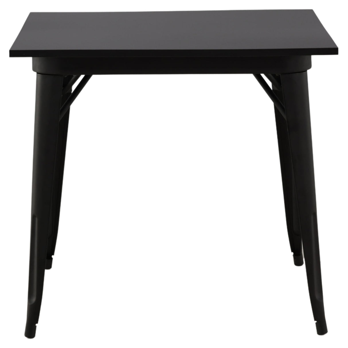 Tempe Dining Table 80x80 - Black