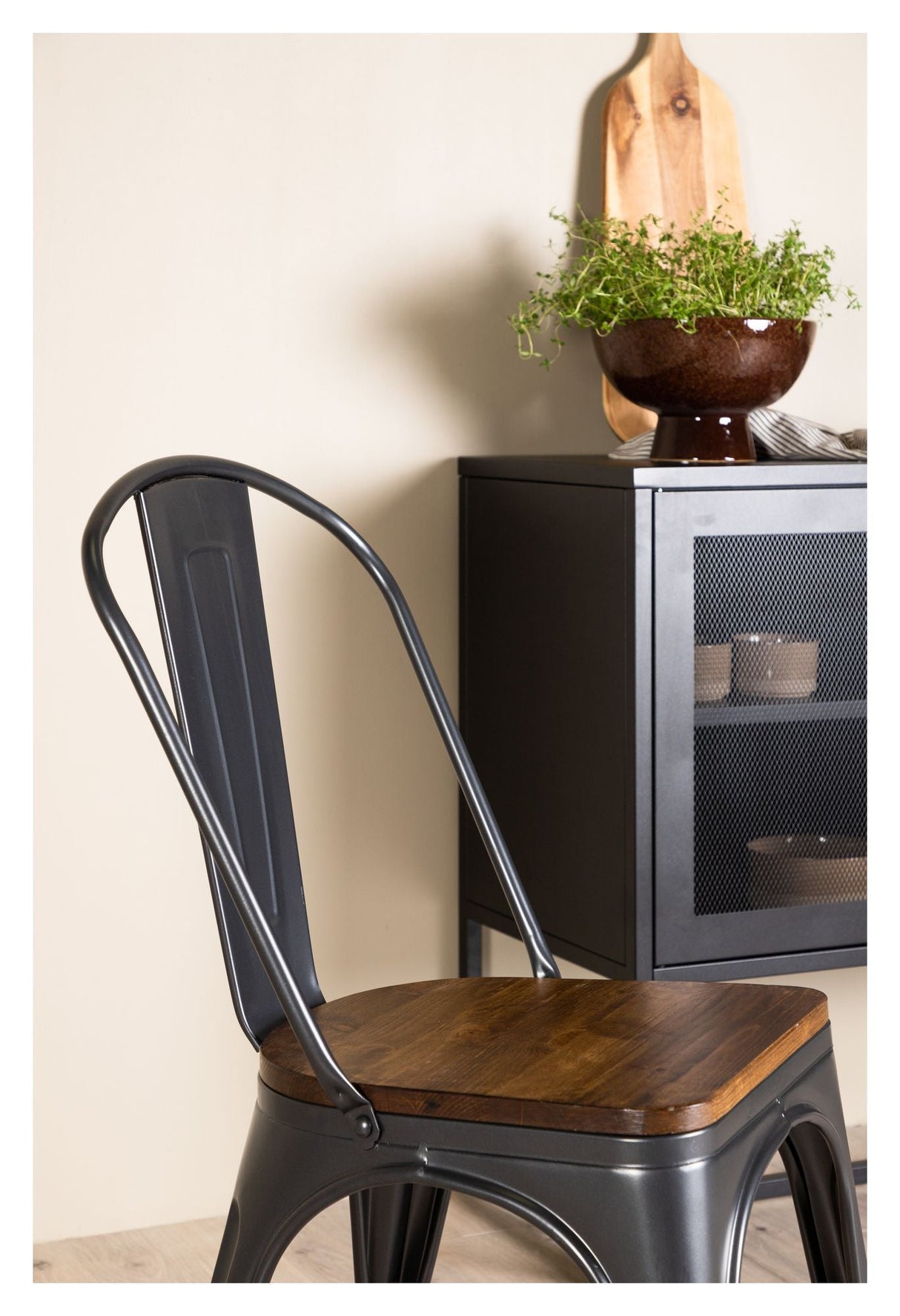 Tempe Dining Chair - Dark Gray