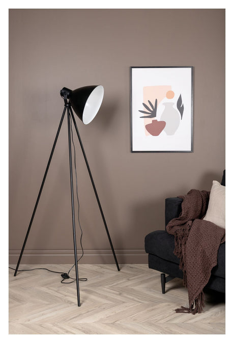 Tiv Floor Lamp, Black