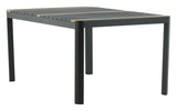 Togo Garden Table - Black/Teak