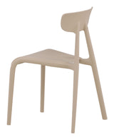 Ursholmen Dining chair, Plastic, Beige