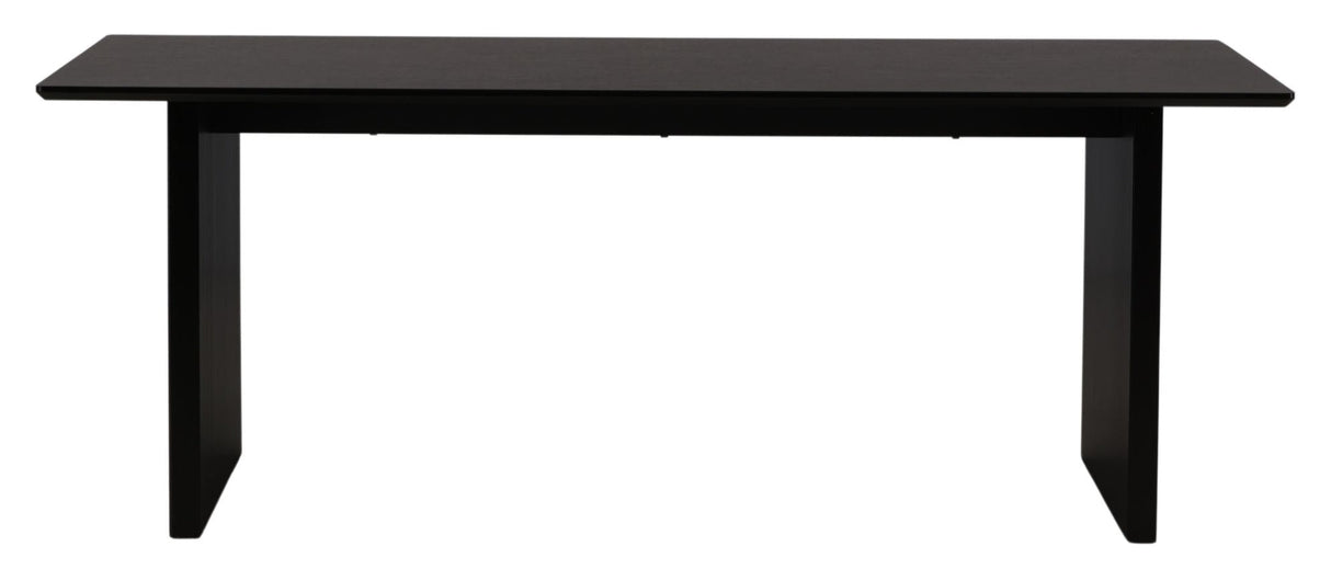 Vail Dining table 100x200 - Smoked black