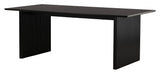 Vail Dining table 100x200 - Smoked black