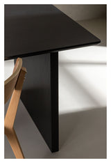 Vail Dining table 100x200 - Smoked black