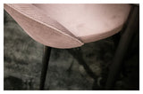 Velvet Dining Chair, Pink Velvet