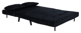 Vicky Sofa bed 120x190 - Black velvet