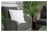 Vikelund, Sofa Set, Gray/Gray Cushion