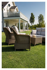 Vikelund, Sofa set, Nature/sand Cushion