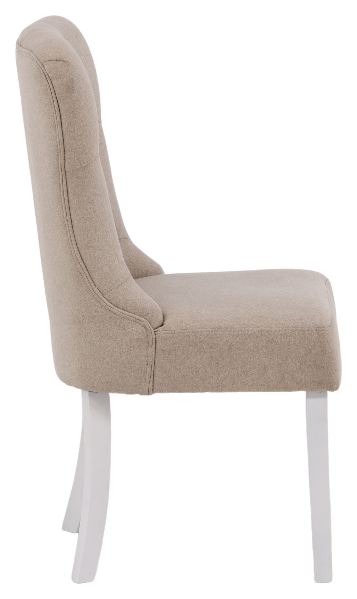 Vista Dining Chair - White/Beige