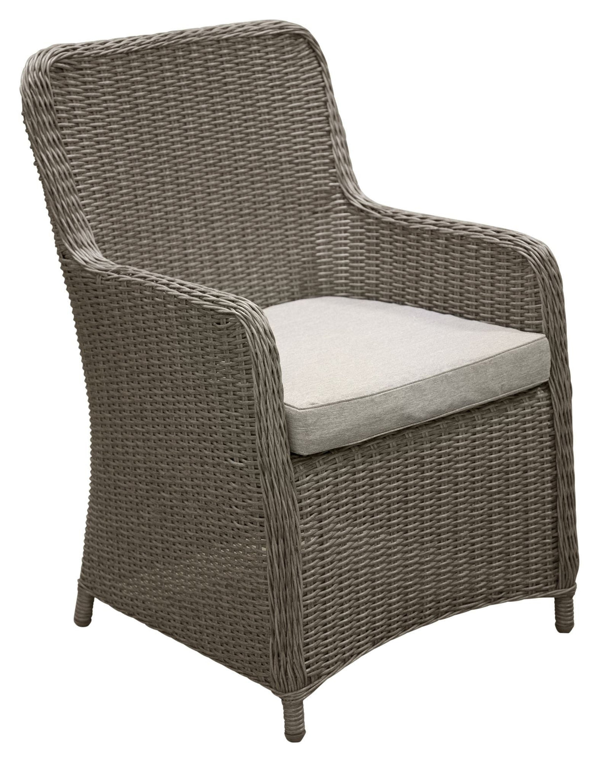 Wembley Garden Set, Gray Polyrattan with Cushion