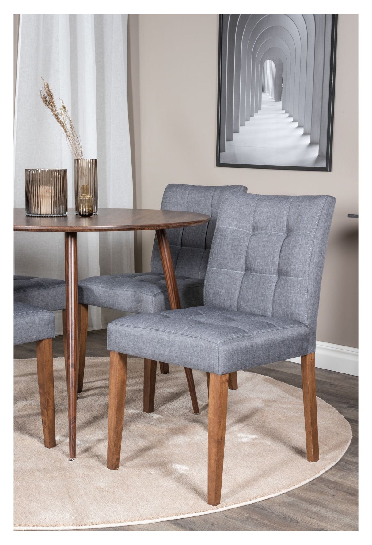 Willa Dining Chair, Gray