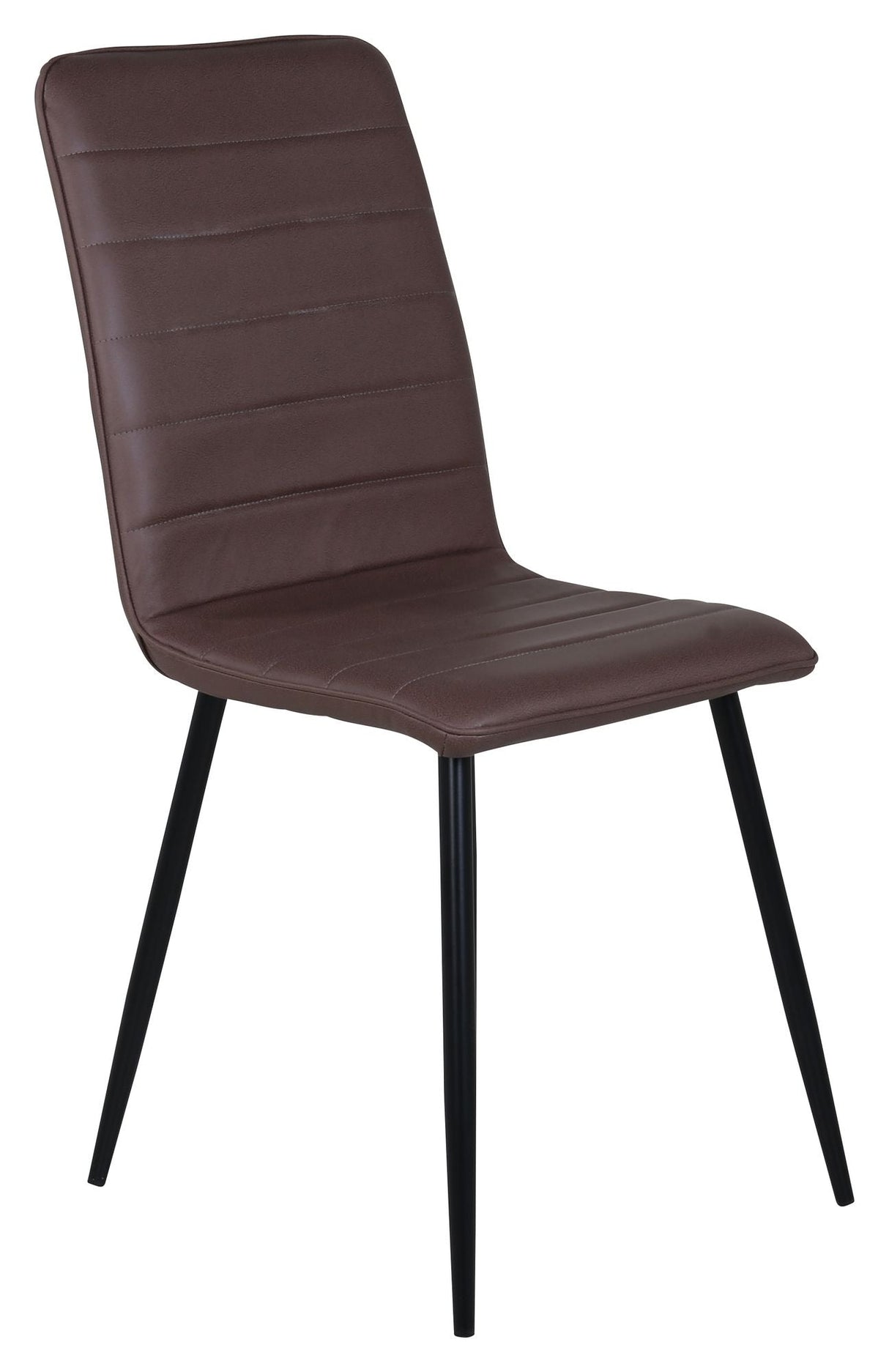 Windu Lyx Dining Chair, Brown/Black